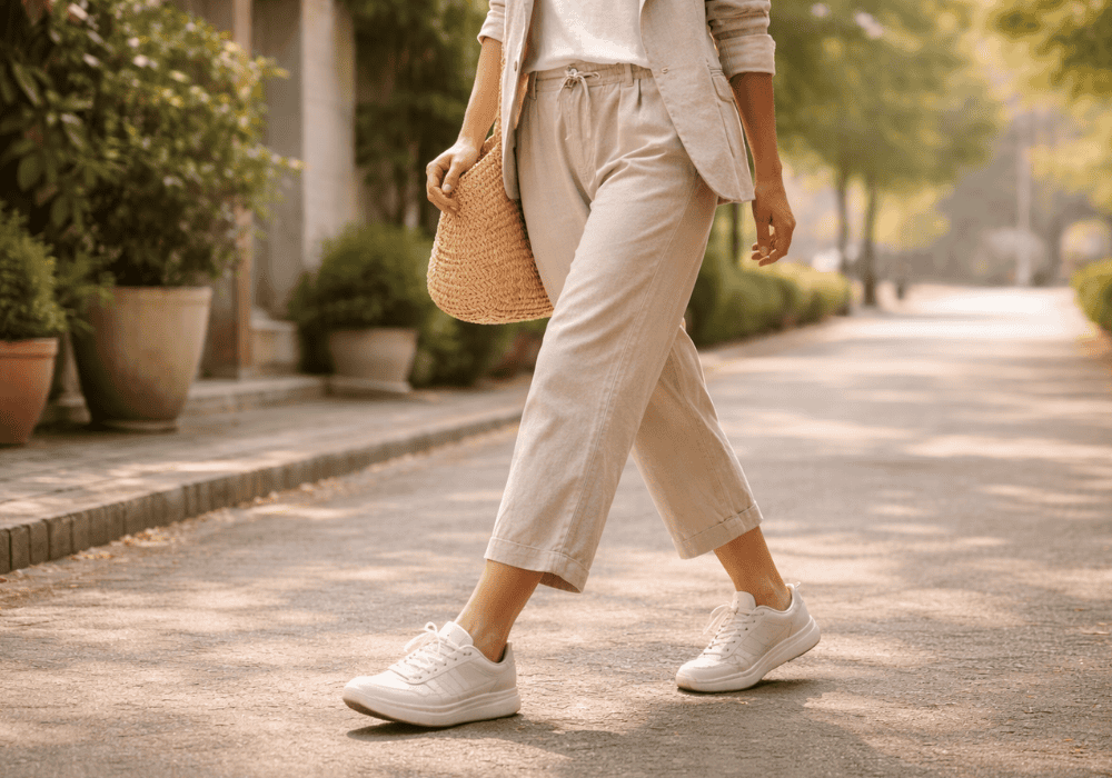 looks con zapatillas minimalistas